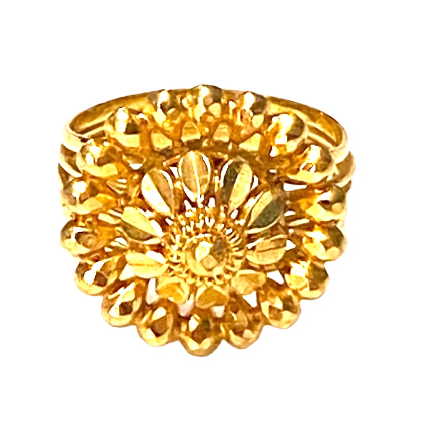 22k Solid Gold Ring 916